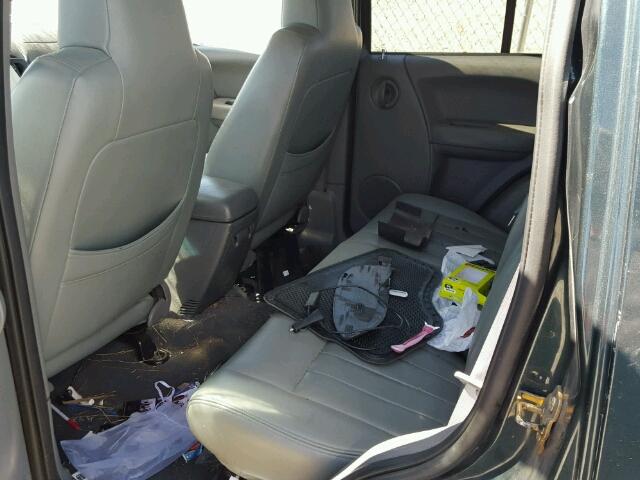 1J4GL48K05W552535 - 2005 JEEP LIBERTY SP GREEN photo 6