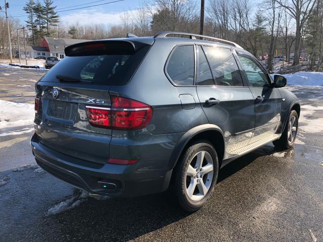 5UXZV8C50BLL67964 - 2011 BMW X5 XDRIVE5 Gris photo 4