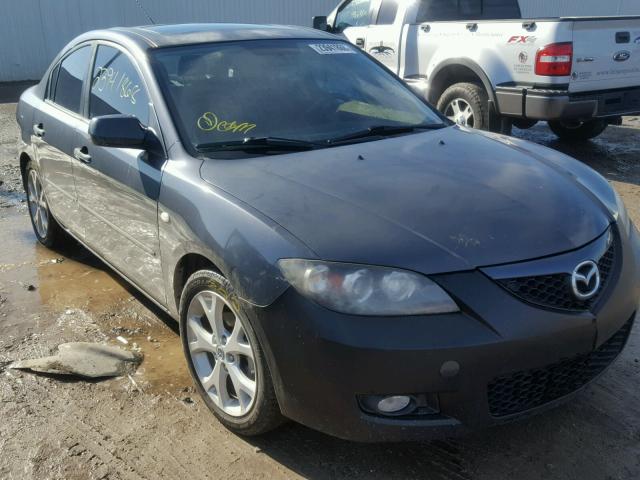 JM1BK32G791234206 - 2009 MAZDA 3 I GRAY photo 1