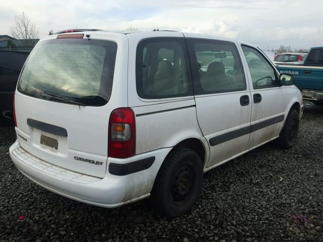 1GNDU03E5XD326013 - 1999 CHEVROLET VENTURE WHITE photo 4