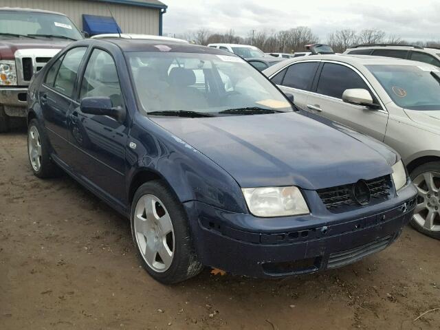 3VWSP69M23M169044 - 2003 VOLKSWAGEN JETTA GLS BLUE photo 1