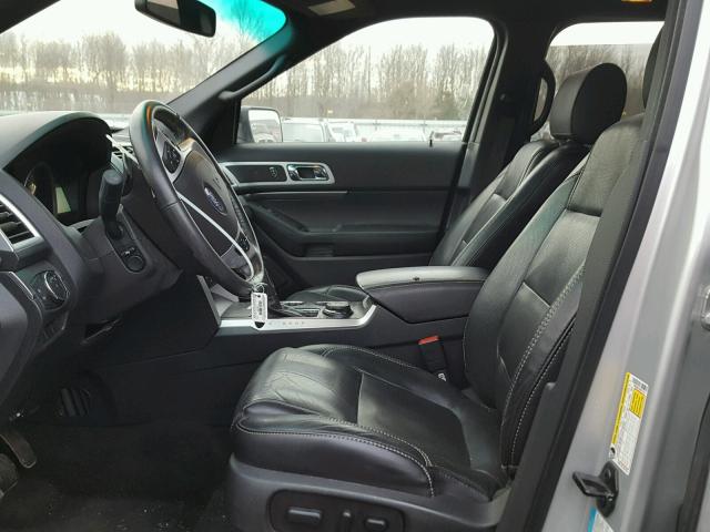 1FM5K8GT4DGC13170 - 2013 FORD EXPLORER S SILVER photo 5