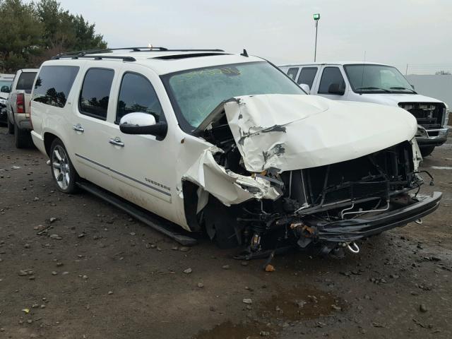 1GNSKKE77ER215499 - 2014 CHEVROLET SUBURBAN K WHITE photo 1