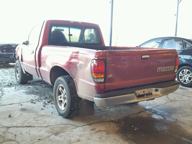 4F4YR12C3WTM40606 - 1998 MAZDA B2500 RED photo 3