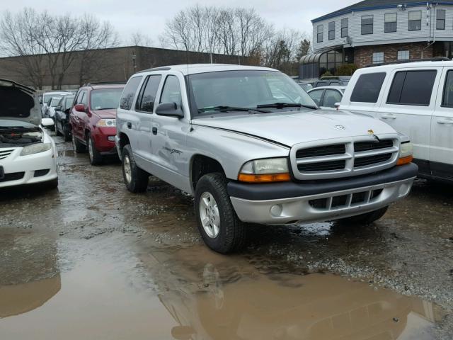 1B4HS28NX1F624196 - 2001 DODGE DURANGO SILVER photo 1