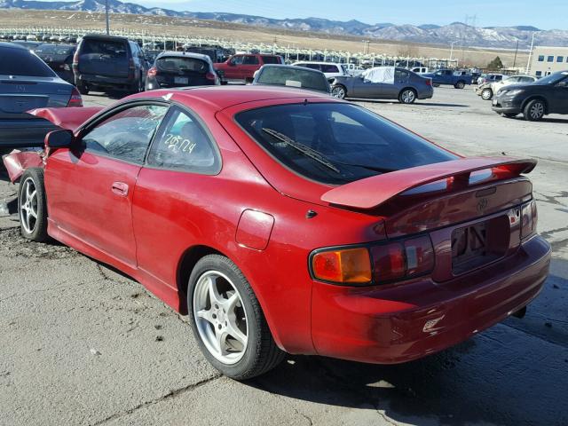 JT2DB02T2T0057722 - 1996 TOYOTA CELICA ST RED photo 3