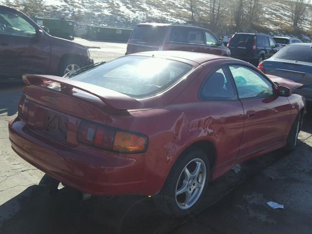 JT2DB02T2T0057722 - 1996 TOYOTA CELICA ST RED photo 4