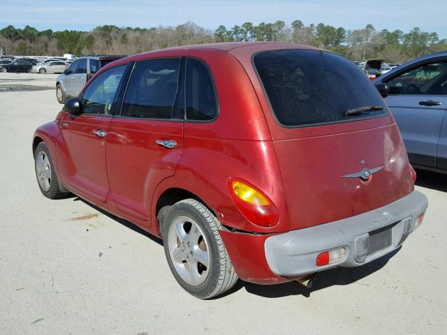 3C4FY48B72T252544 - 2002 CHRYSLER PT CRUISER MAROON photo 3