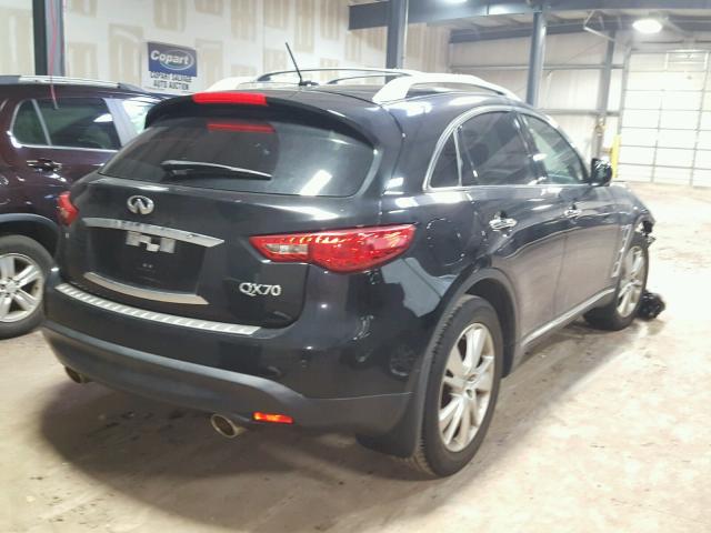 JN8CS1MW1FM480728 - 2015 INFINITI QX70 BLACK photo 4