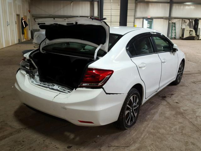 19XFB2F84EE208216 - 2014 HONDA CIVIC EX თეთრი ფოტო 4
