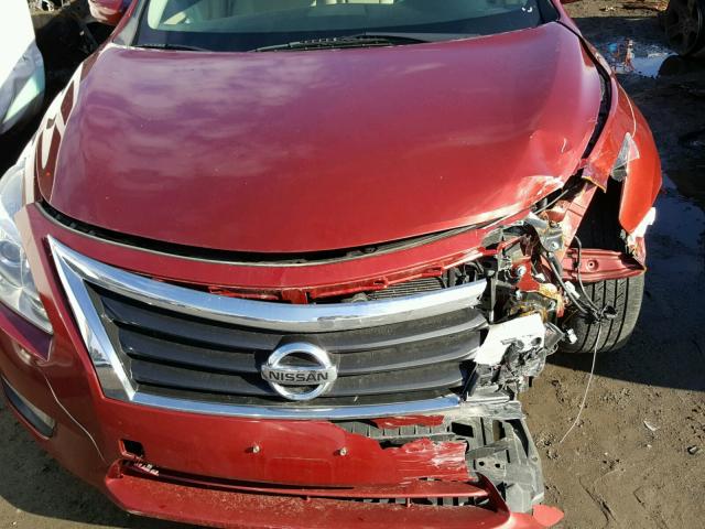 1N4AL3AP1DC914289 - 2013 NISSAN ALTIMA 2.5 RED photo 7