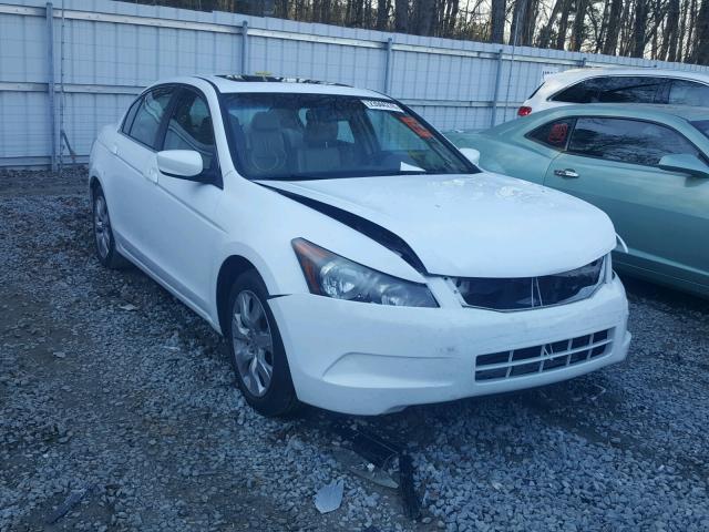 1HGCP26838A033213 - 2008 HONDA ACCORD EXL WHITE photo 1