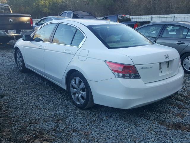 1HGCP26838A033213 - 2008 HONDA ACCORD EXL WHITE photo 3