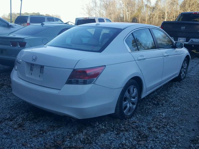 1HGCP26838A033213 - 2008 HONDA ACCORD EXL WHITE photo 4