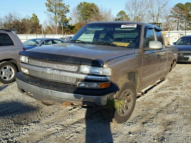 2GCEK19T5Y1401580 - 2000 CHEVROLET SILVERADO TAN photo 2