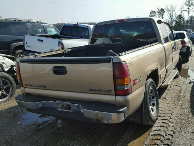 2GCEK19T5Y1401580 - 2000 CHEVROLET SILVERADO TAN photo 4