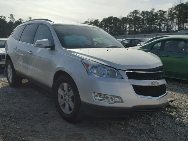 1GNKRGED6CJ333926 - 2012 CHEVROLET TRAVERSE L WHITE photo 1