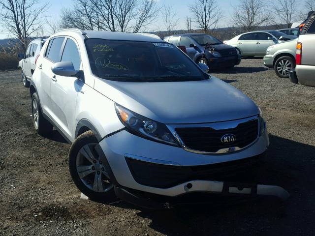 KNDPBCA21D7509084 - 2013 KIA SPORTAGE L SILVER photo 1