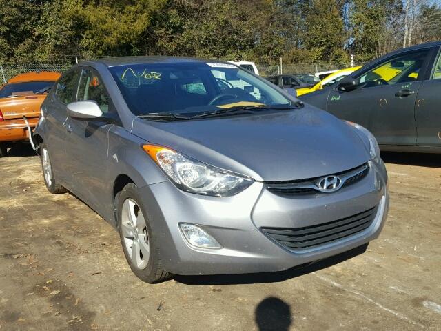 KMHDH4AE5DU791843 - 2013 HYUNDAI ELANTRA GL SILVER photo 1