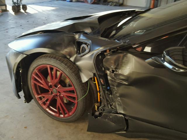 WBY2Z2C57FV392454 - 2015 BMW I8 BLACK photo 9