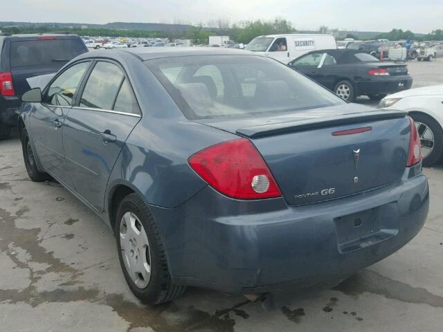 1G2ZF55B964159764 - 2006 PONTIAC G6 SE BLUE photo 3