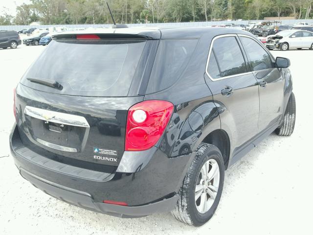 2GNALAEK1F6351891 - 2015 CHEVROLET EQUINOX LS BLACK photo 4