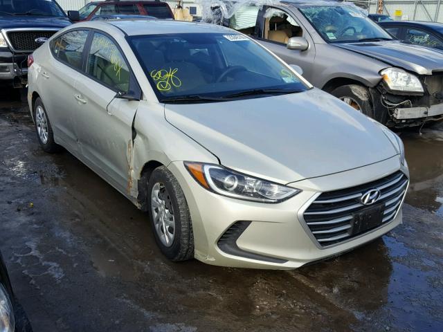 5NPD74LF0HH064140 - 2017 HYUNDAI ELANTRA SE CREAM photo 1