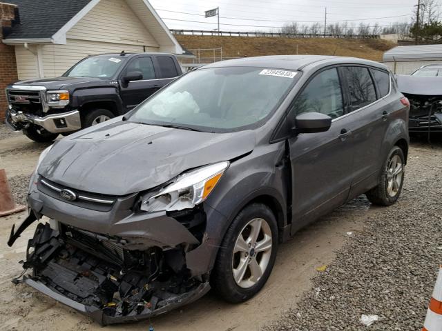 1FMCU0GX6EUD78422 - 2014 FORD ESCAPE SE GRAY photo 2