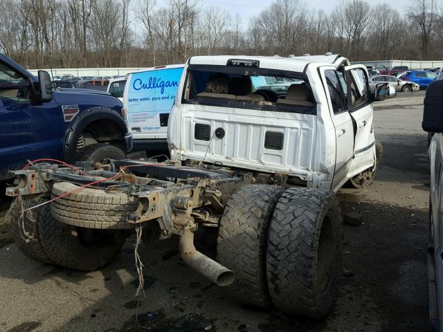 3C63RRJL3EG142756 - 2014 RAM 3500 LARAM WHITE photo 4