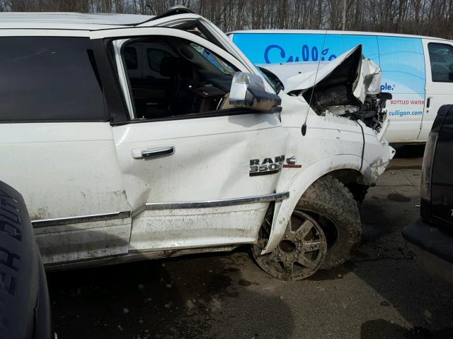 3C63RRJL3EG142756 - 2014 RAM 3500 LARAM WHITE photo 9