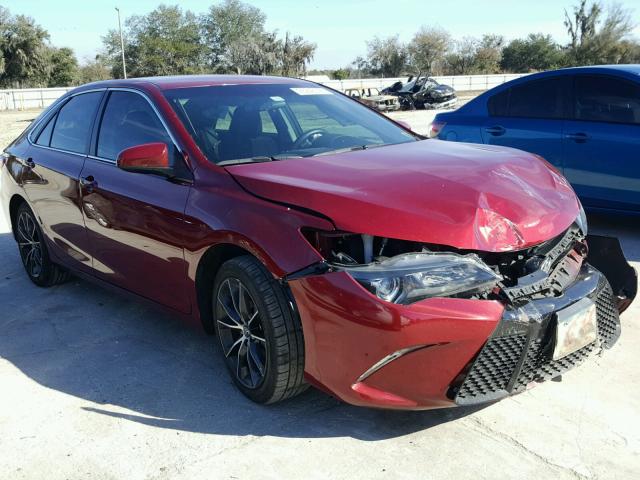 4T1BF1FK9FU899749 - 2015 TOYOTA CAMRY LE BURGUNDY photo 1