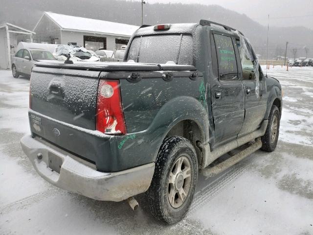 1FMZU77E73UC36143 - 2003 FORD EXPLORER S GREEN photo 4