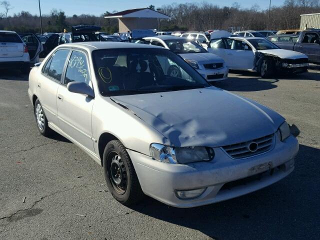 2T1BR12E81C486500 - 2001 TOYOTA COROLLA CE SILVER photo 1