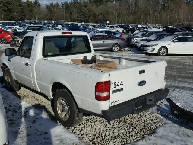 1FTYR10U78PA74195 - 2008 FORD RANGER WHITE photo 3