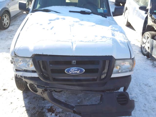 1FTYR10U78PA74195 - 2008 FORD RANGER WHITE photo 7