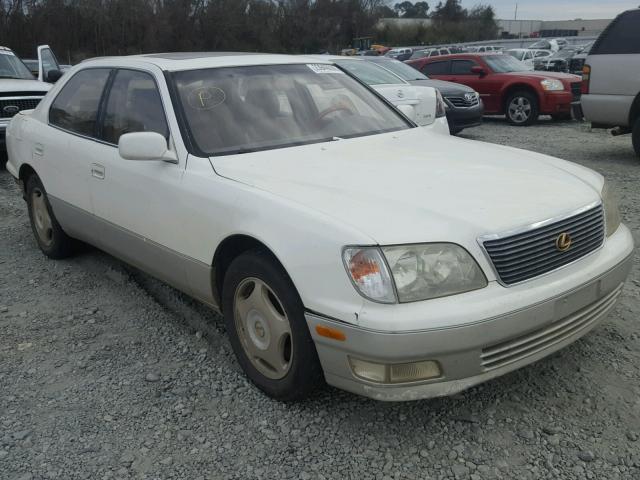 JT8BH28F7W0129513 - 1998 LEXUS LS 400 WHITE photo 1