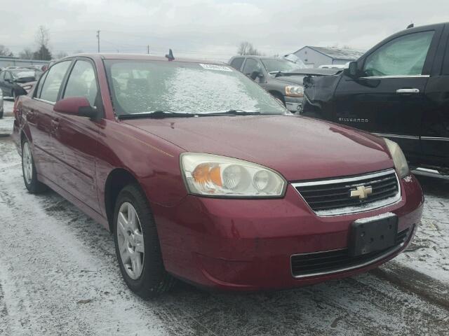 1G1ZT57F27F122915 - 2007 CHEVROLET MALIBU LT MAROON photo 1