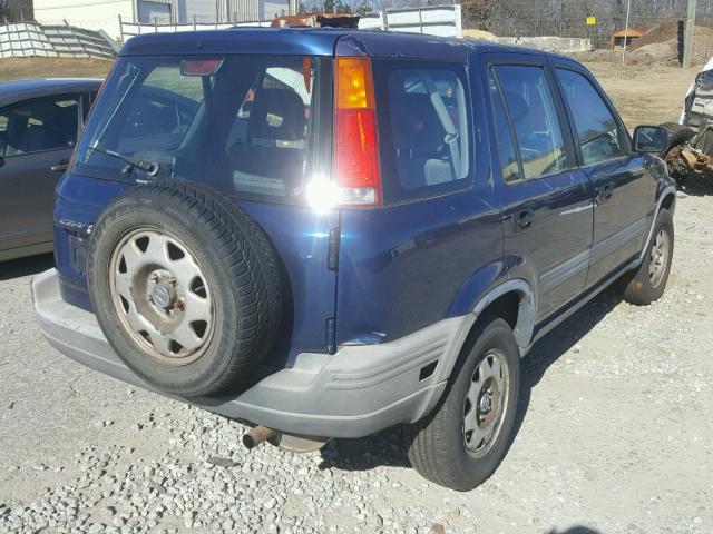 JHLRD1841VC025930 - 1997 HONDA CR-V LX BLUE photo 4