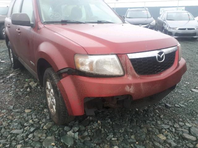 4F2CZ02Z38KM09544 - 2008 MAZDA TRIBUTE I RED photo 9