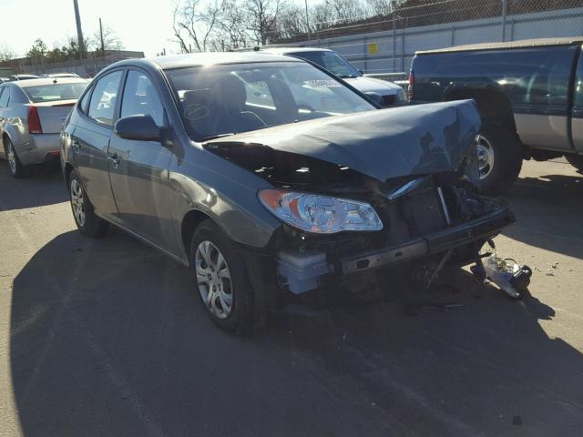 KMHDU4AD7AU865214 - 2010 HYUNDAI ELANTRA BL GRAY photo 1