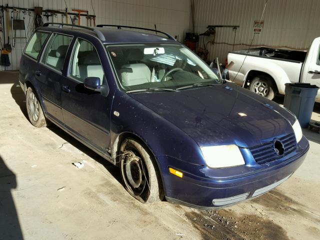 WVWRK61J73W477893 - 2003 VOLKSWAGEN JETTA GL BLUE photo 1