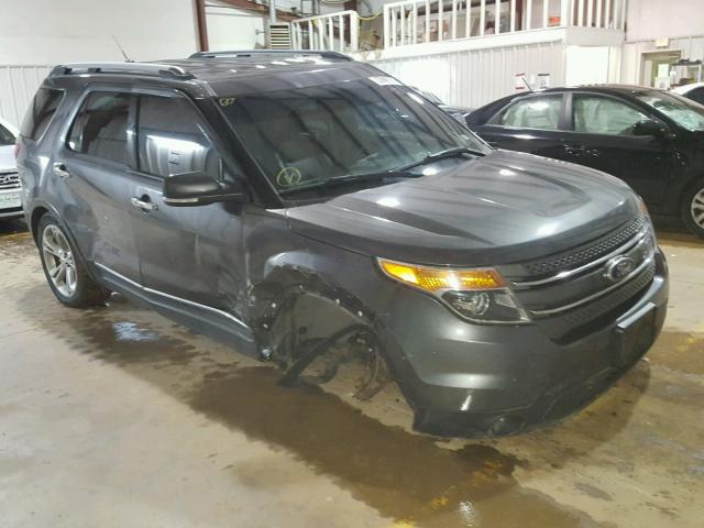 1FM5K7F86FGA89431 - 2015 FORD EXPLORER L CHARCOAL photo 1