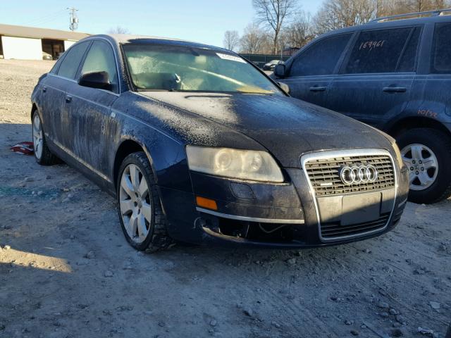 WAUDG74F25N116277 - 2005 AUDI A6 3.2 QUA BLUE photo 1