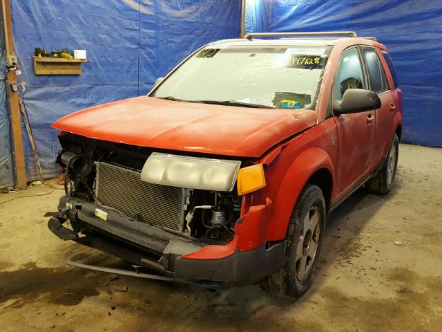 5GZCZ63454S862238 - 2004 SATURN VUE RED photo 2