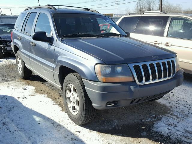 1J4GW48S91C550009 - 2001 JEEP GRAND CHER BLUE photo 1