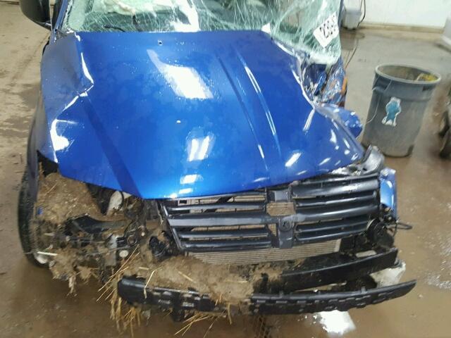 2D4RN3D13AR477500 - 2010 DODGE GRAND CARA BLUE photo 7