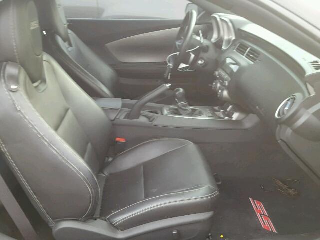 2G1FT1EW3A9220821 - 2010 CHEVROLET CAMARO SS BLACK photo 5