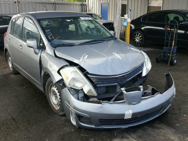 3N1BC13E58L389426 - 2008 NISSAN VERSA S GRAY photo 1