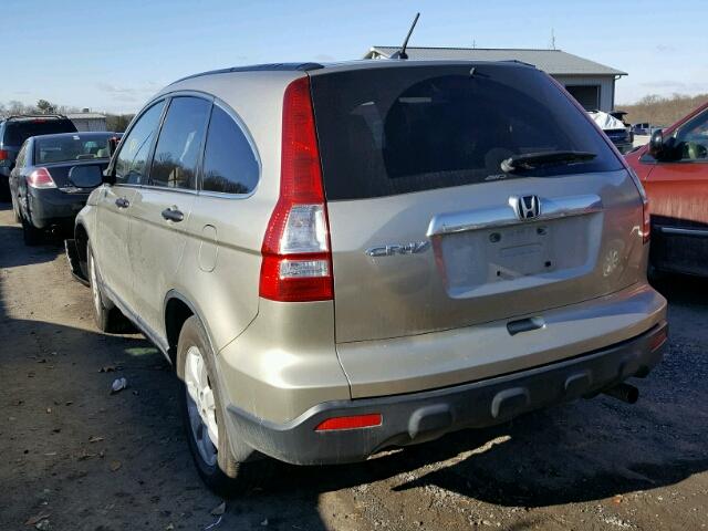 JHLRE48527C102010 - 2007 HONDA CR-V EX TAN photo 3