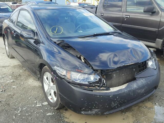 2HGFG12846H518102 - 2006 HONDA CIVIC EX შავი ფოტო 1